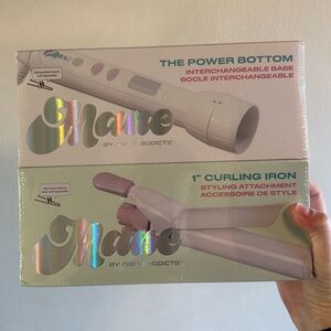 Mane Addicts Curling Iron with Interchangeable Base